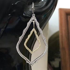 KendraScott Simon earrings in mixed metal